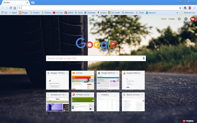 Motyw opony ze sklepu internetowego Chrome do uruchomienia z OffiDocs Chromium online