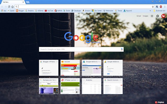 Tema Tayar daripada kedai web Chrome untuk dijalankan dengan OffiDocs Chromium dalam talian