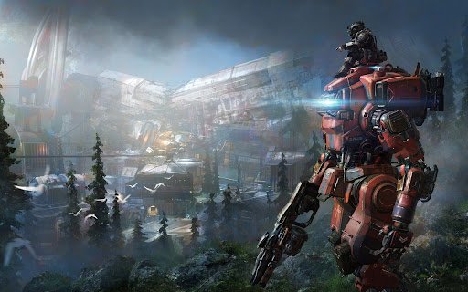 Titanfall 2 Theme  from Chrome web store to be run with OffiDocs Chromium online
