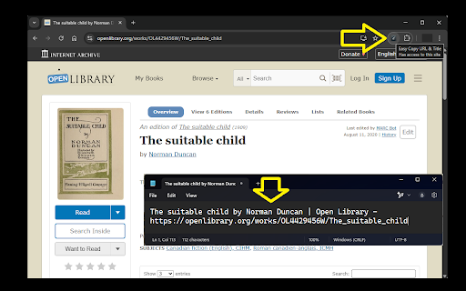 Title Link Copier  from Chrome web store to be run with OffiDocs Chromium online