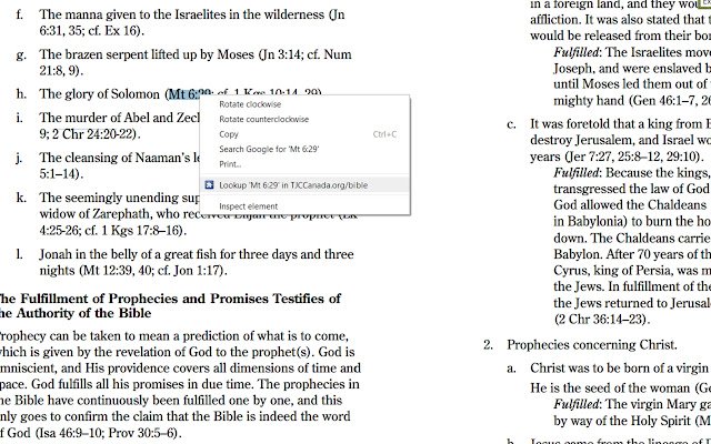 অনলাইনে OffiDocs Chromium এর সাথে চালানোর জন্য Chrome ওয়েব স্টোর থেকে TJC বাইবেল লুকআপ