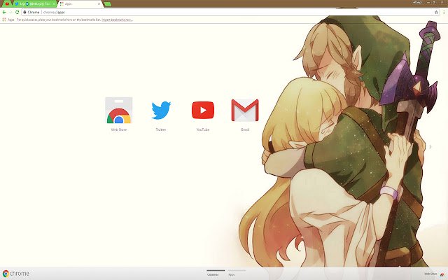 «TLOZ» زيلدا لينك | Great Love <3 من متجر Chrome الإلكتروني ليتم تشغيله باستخدام OffiDocs Chromium عبر الإنترنت