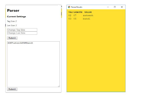 TLV Parser מחנות האינטרנט של Chrome שיופעל עם OffiDocs Chromium באינטרנט