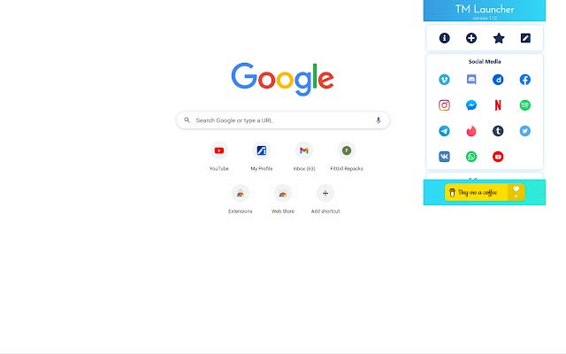 Chrome web mağazasından TM Başlatıcı, OffiDocs Chromium çevrimiçi ile çalıştırılacak