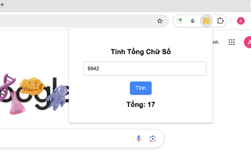 Tính Tổng Chữ Số Sunwin  from Chrome web store to be run with OffiDocs Chromium online