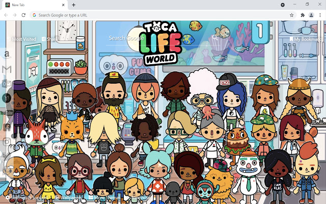 Toca Life: World מחנות האינטרנט של Chrome יופעל עם OffiDocs Chromium באינטרנט