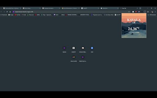 Todays Weather  from Chrome web store to be run with OffiDocs Chromium online