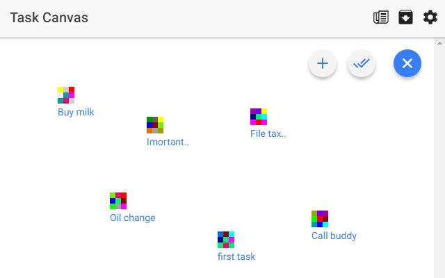 Todo Canvas Beta (Task Canvas)  from Chrome web store to be run with OffiDocs Chromium online