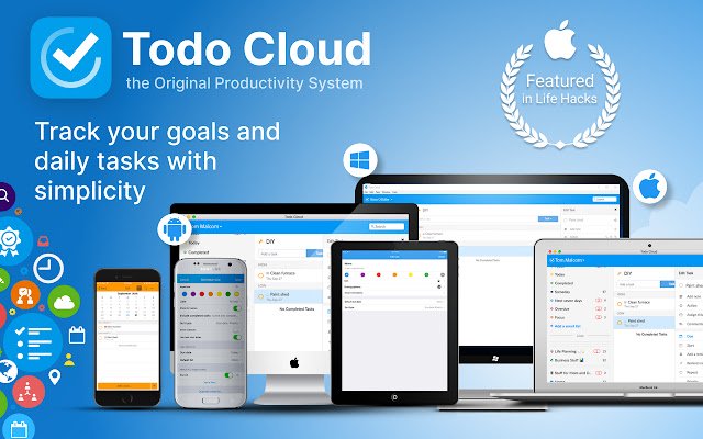 Todo Cloud  from Chrome web store to be run with OffiDocs Chromium online