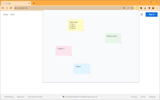 Todo Lists Memo Sticky Note / Post It Notes  from Chrome web store to be run with OffiDocs Chromium online