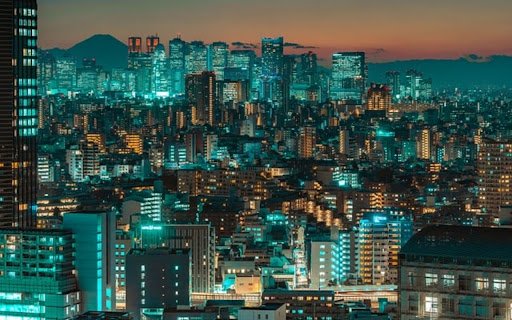 TOKYO CITY THEME  from Chrome web store to be run with OffiDocs Chromium online