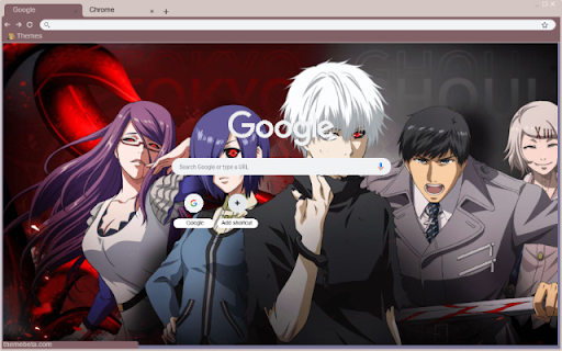 Tokyo Ghoul  from Chrome web store to be run with OffiDocs Chromium online