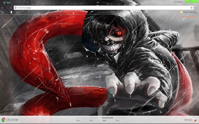 Tokyo GhoulUltra HD 1366x768  from Chrome web store to be run with OffiDocs Chromium online