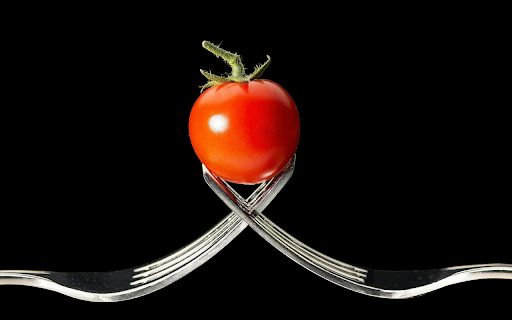 Tomatoes on a plate  from Chrome web store to be run with OffiDocs Chromium online