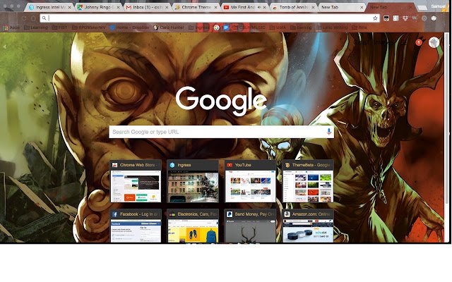 Tomb of Annihilation Chrome Theme mula sa Chrome web store na tatakbo sa OffiDocs Chromium online