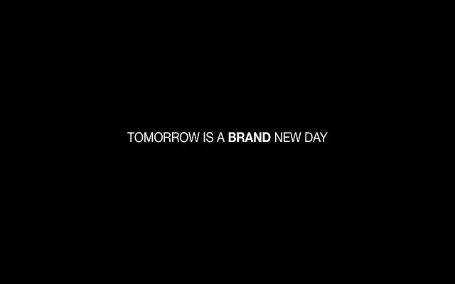 Tomorrow Is Brand New Day By RB Themes aus dem Chrome-Webstore, die mit OffiDocs Chromium online ausgeführt werden