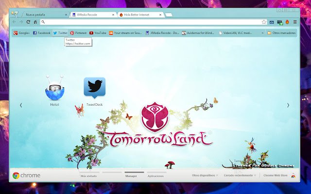 Tomorrowland 2013 dal Chrome Web Store verrà eseguito con OffiDocs Chromium online