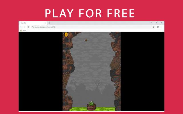 Tonguey Frog Game for Chrome  from Chrome web store to be run with OffiDocs Chromium online