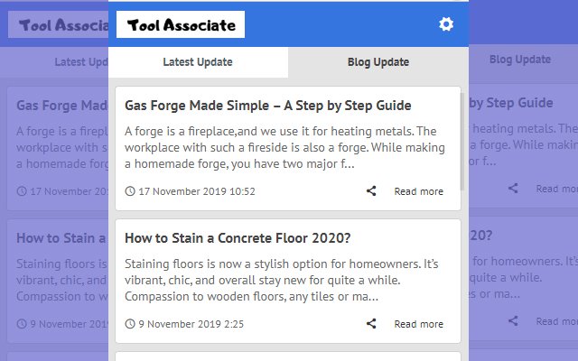 Toolassociate Update Latest News  from Chrome web store to be run with OffiDocs Chromium online