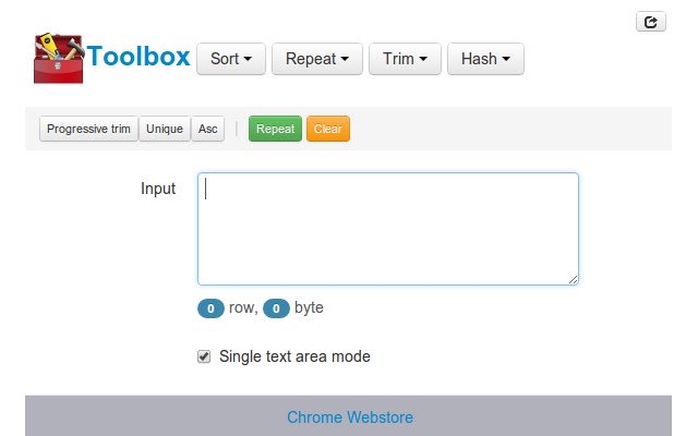 Toolbox mula sa Chrome web store na tatakbo sa OffiDocs Chromium online