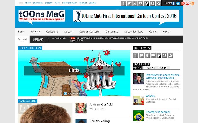 tOOns MaG จาก Chrome เว็บสโตร์ที่จะรันด้วย OffiDocs Chromium ทางออนไลน์