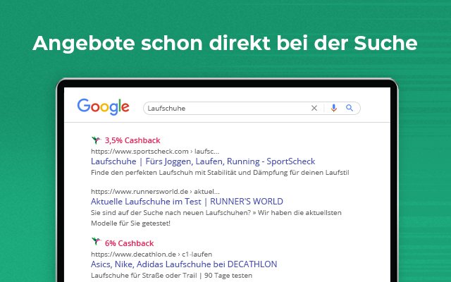 TopCashback DE: Erhalte Cashback  Gutscheine  from Chrome web store to be run with OffiDocs Chromium online
