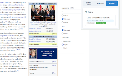 topic miner  from Chrome web store to be run with OffiDocs Chromium online