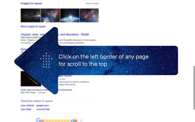 TopScroll mula sa Chrome web store na tatakbo sa OffiDocs Chromium online
