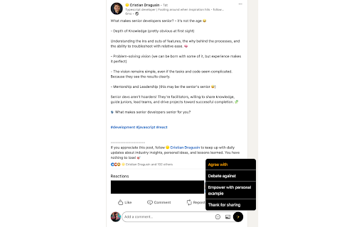 TopVoice  from Chrome web store to be run with OffiDocs Chromium online