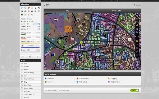 TornHelper  from Chrome web store to be run with OffiDocs Chromium online