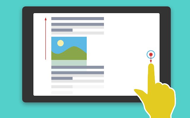Toque Drag Scroller desde Chrome web store para ejecutarlo con OffiDocs Chromium en línea