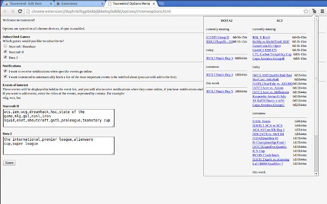 Touremind dari kedai web Chrome untuk dijalankan dengan OffiDocs Chromium dalam talian