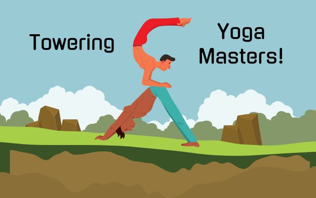 Безкоштовна гра Towering Yoga Masters із веб-магазину Chrome, яку можна запускати за допомогою OffiDocs Chromium онлайн