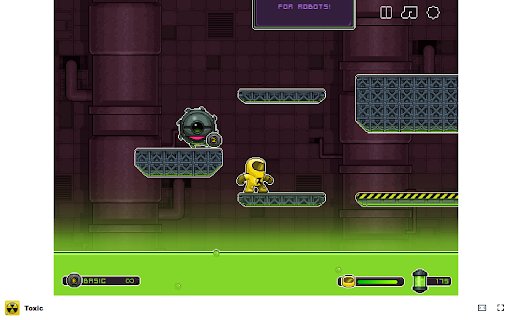 Toxic Game Use bombs to clear destructible terrain!  from Chrome web store to be run with OffiDocs Chromium online