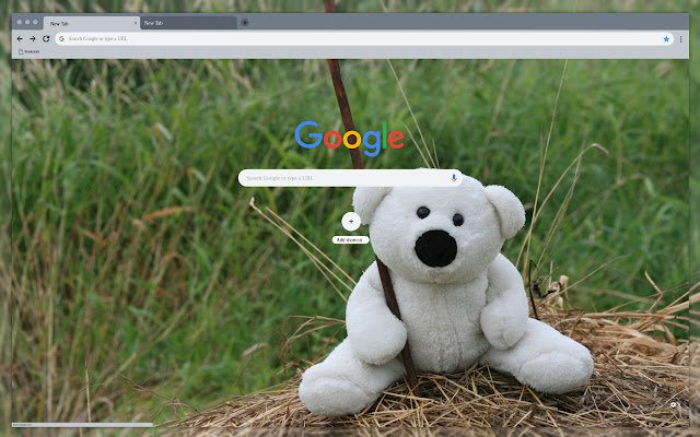 El oso polar de juguete de Chrome web store se ejecutará con OffiDocs Chromium en línea