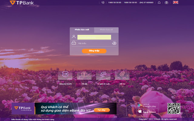TPBankDigital  from Chrome web store to be run with OffiDocs Chromium online