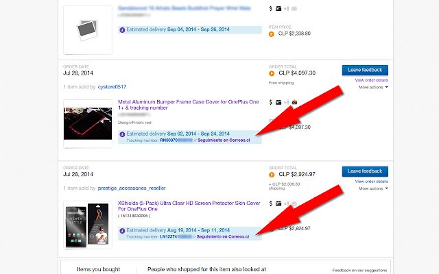 Tracking fácil  from Chrome web store to be run with OffiDocs Chromium online