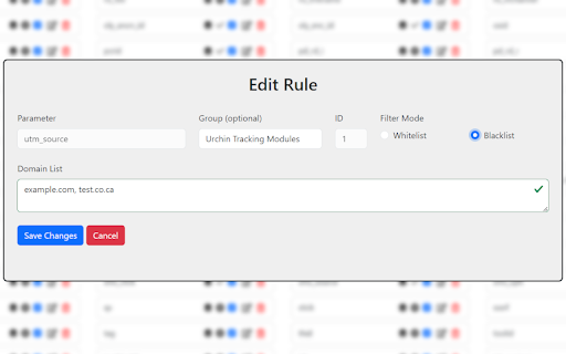 tracklessURL  from Chrome web store to be run with OffiDocs Chromium online