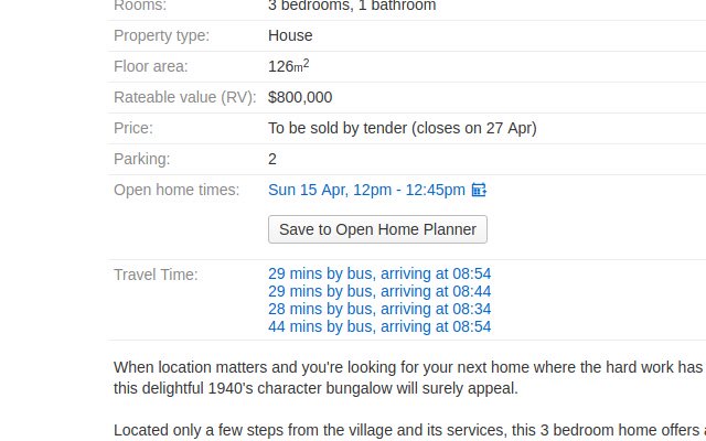 TradeMe Property Assistant จาก Chrome เว็บสโตร์ที่จะทำงานร่วมกับ OffiDocs Chromium ทางออนไลน์