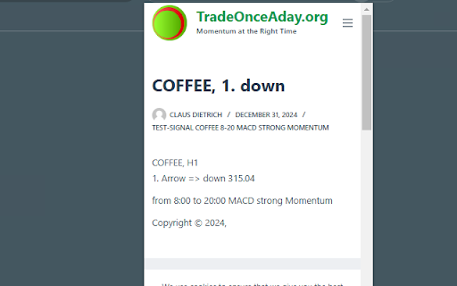 TradeOnceAday Recent Posts  from Chrome web store to be run with OffiDocs Chromium online