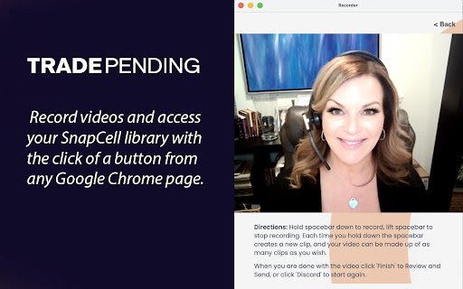 TradePending Video  from Chrome web store to be run with OffiDocs Chromium online