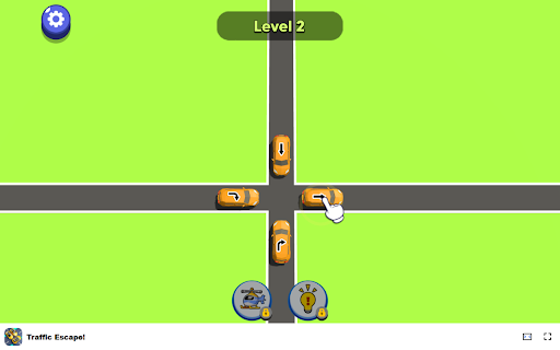 Traffic Escape! Solve traffic jams and get cars moving!  from Chrome web store to be run with OffiDocs Chromium online