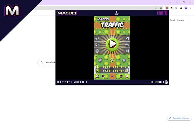 Traffic Game Runs Offline  from Chrome web store to be run with OffiDocs Chromium online