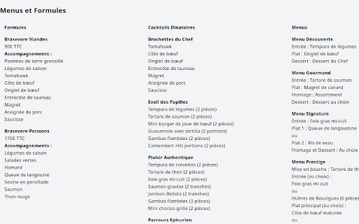 Traiteur Brasero Gourmand from Chrome web store to be run with OffiDocs Chromium online Traiteur Brasero Gourmand from Chrome web store to be run with OffiDocs Chromium online