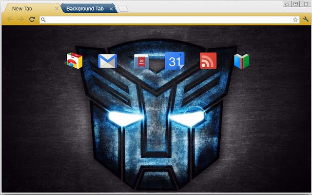 Transformers Theme  from Chrome web store to be run with OffiDocs Chromium online