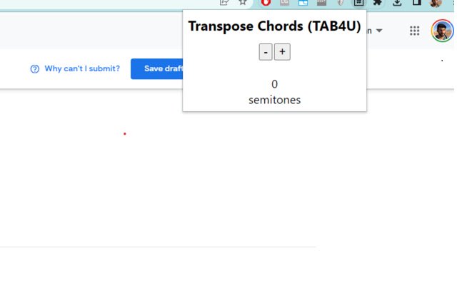 Transpose for TAB4U  from Chrome web store to be run with OffiDocs Chromium online