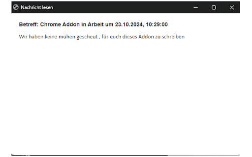 TrashMail System  from Chrome web store to be run with OffiDocs Chromium online