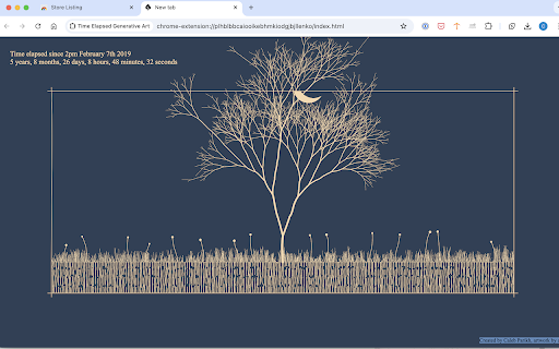 TreeLapse Tab  from Chrome web store to be run with OffiDocs Chromium online