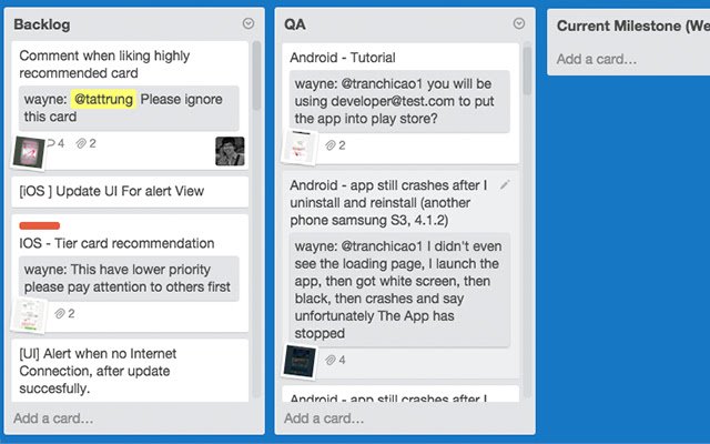 Trello Focus  from Chrome web store to be run with OffiDocs Chromium online