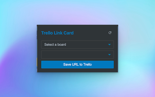 Trello Link Card  from Chrome web store to be run with OffiDocs Chromium online